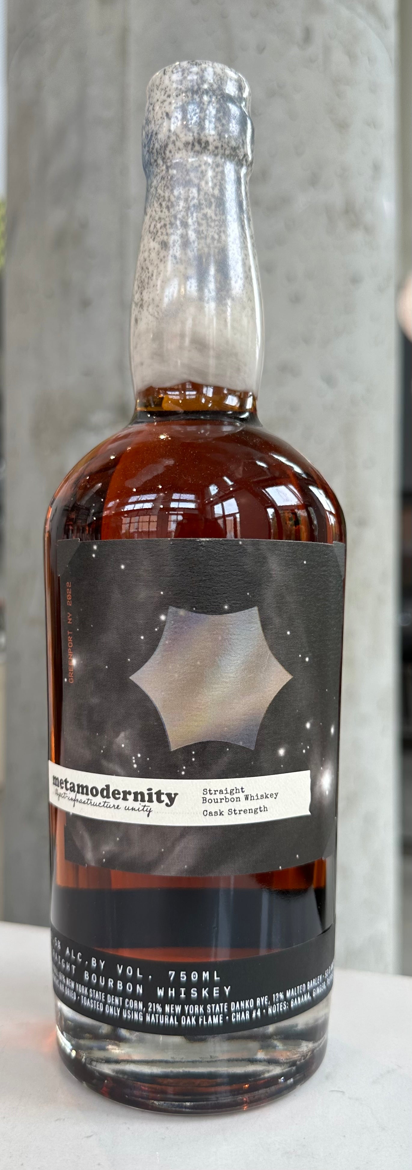 Matchbook Distilling "Metamodernity" Straight Bourbon Whiskey