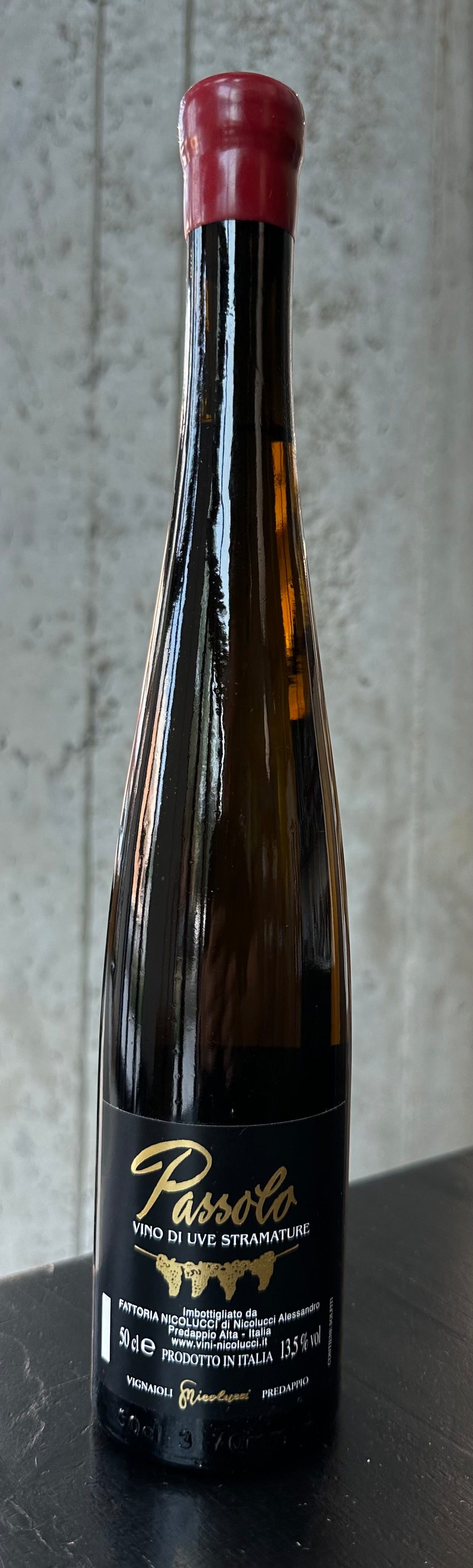 Nicolucci Vino Bianco da Uve Stramature "Passolo" '19 (500ml)