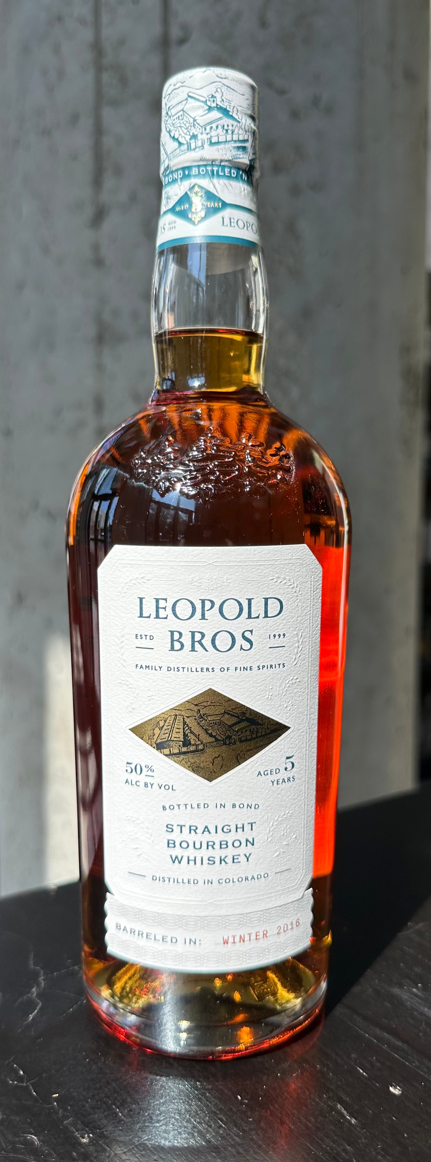 Leopold Bros. Straight Bourbon Whiskey "5-Year"