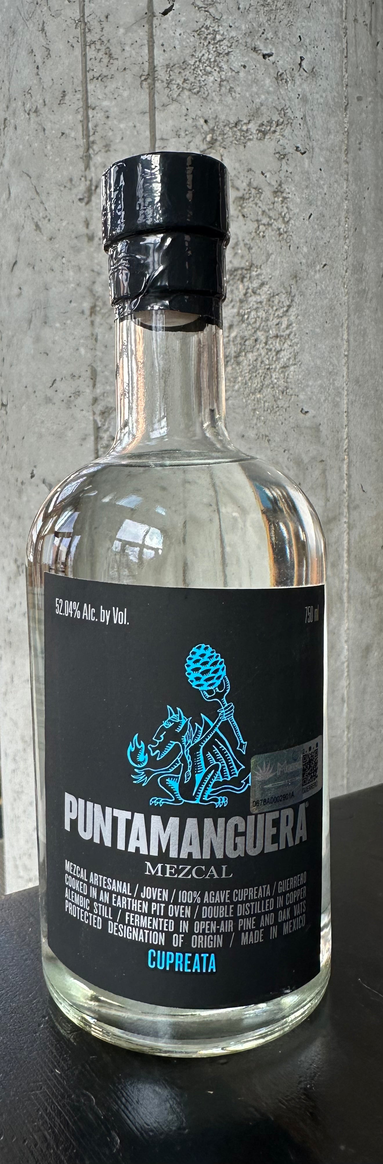 Puntamanguera Mezcal "Cupreata Capon" 6-Year Maduro (Aqua Label) Guerrero