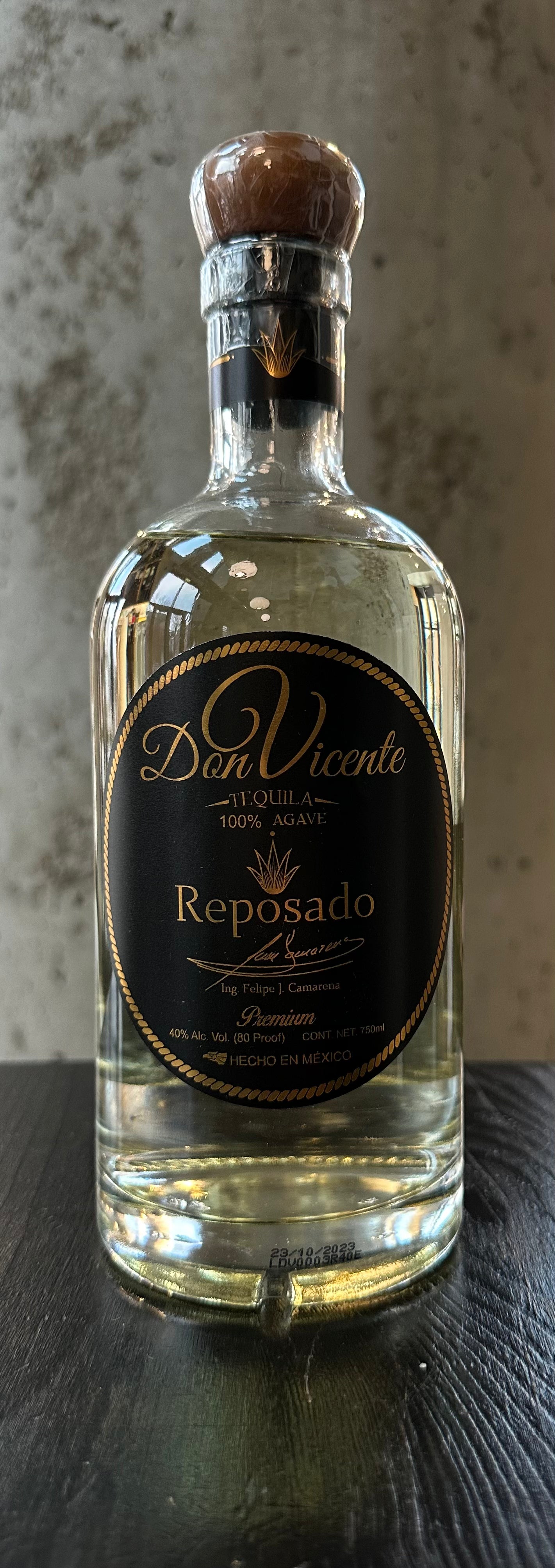 Don Vicente Tequila Reposado