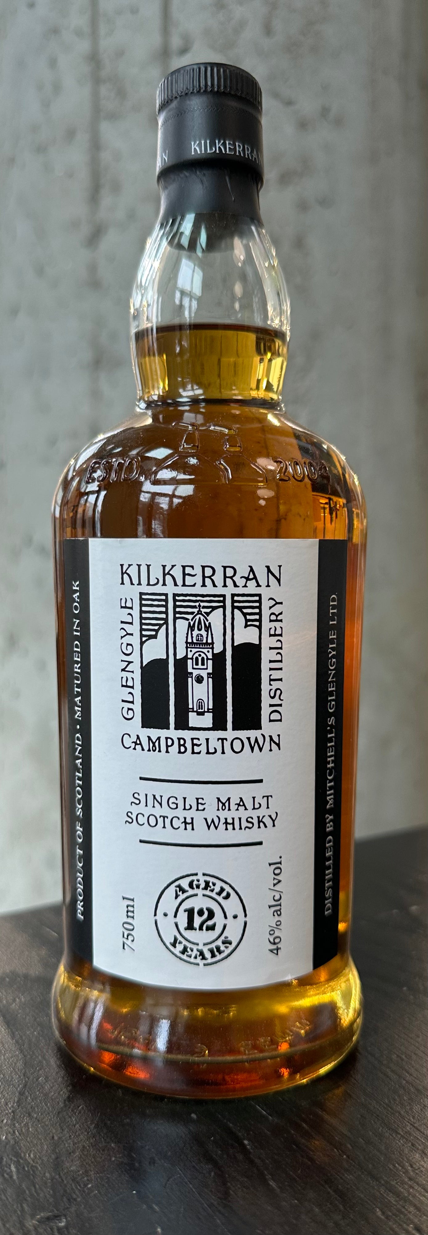 Kilkerran 12-yr Campbeltown Scotch Whisky