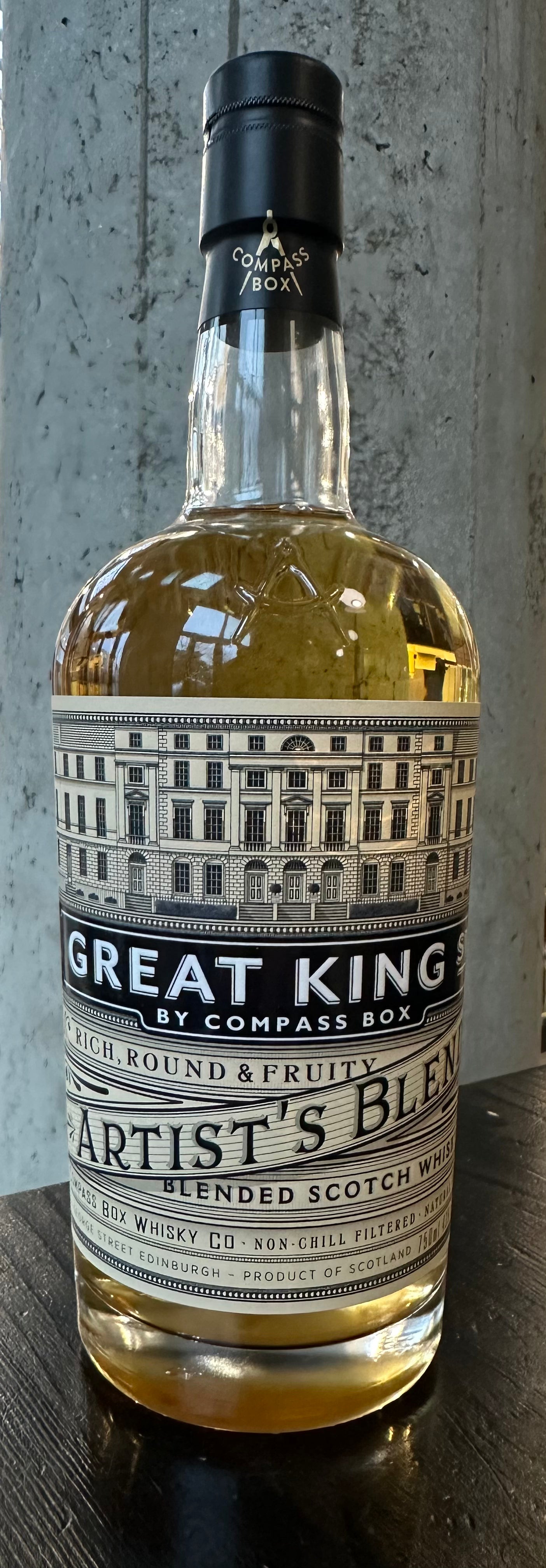 Great King Street Scotch "Artist Blend"