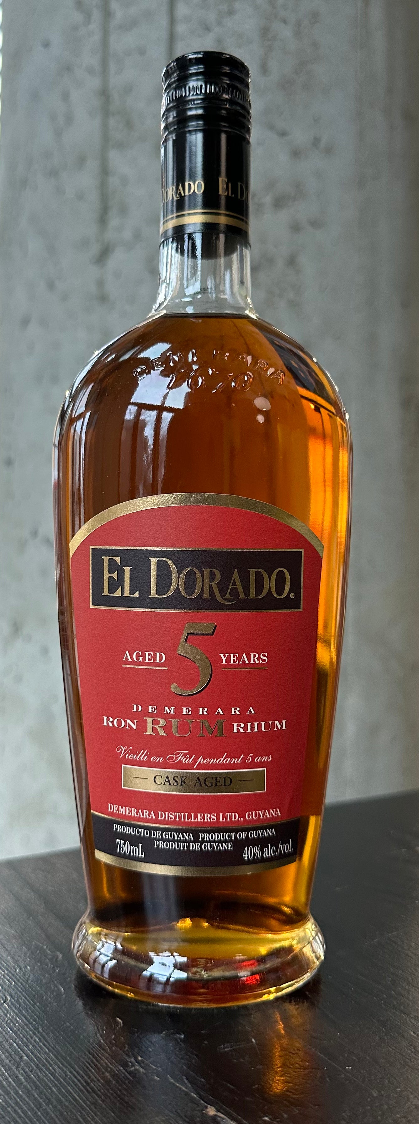 El Dorado 5-Year Cask Aged Demerara Rum
