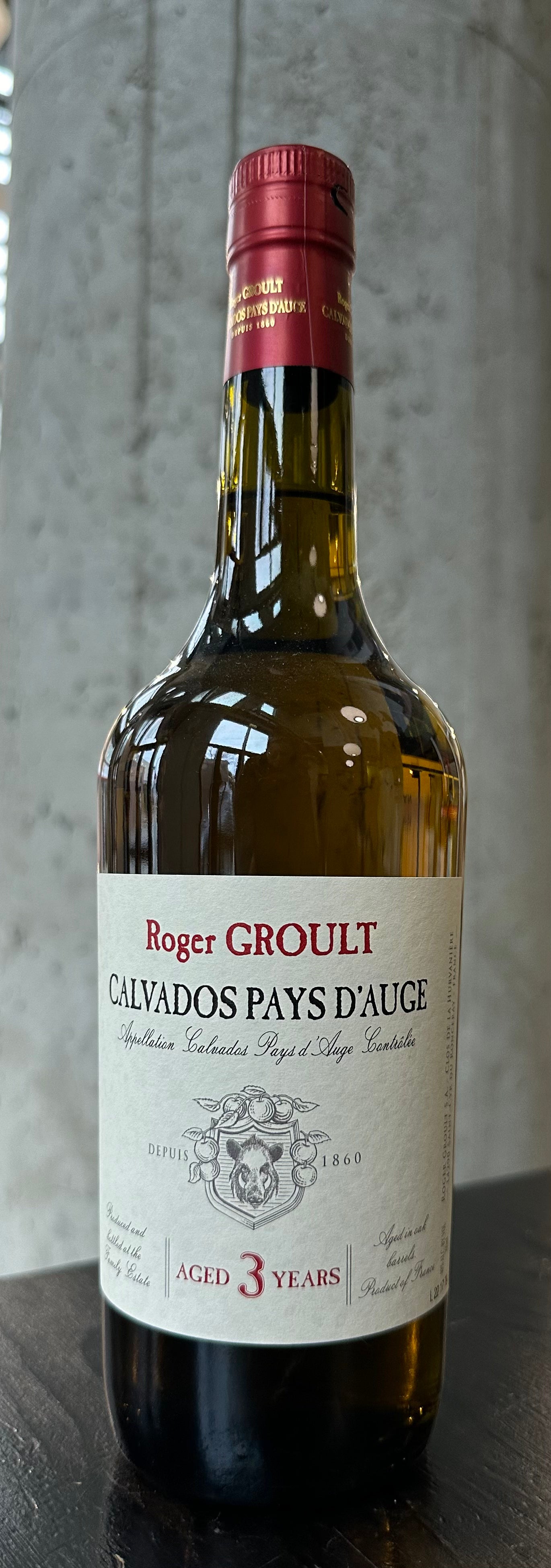 Roger Groult Reserve Calvados (3-Year)