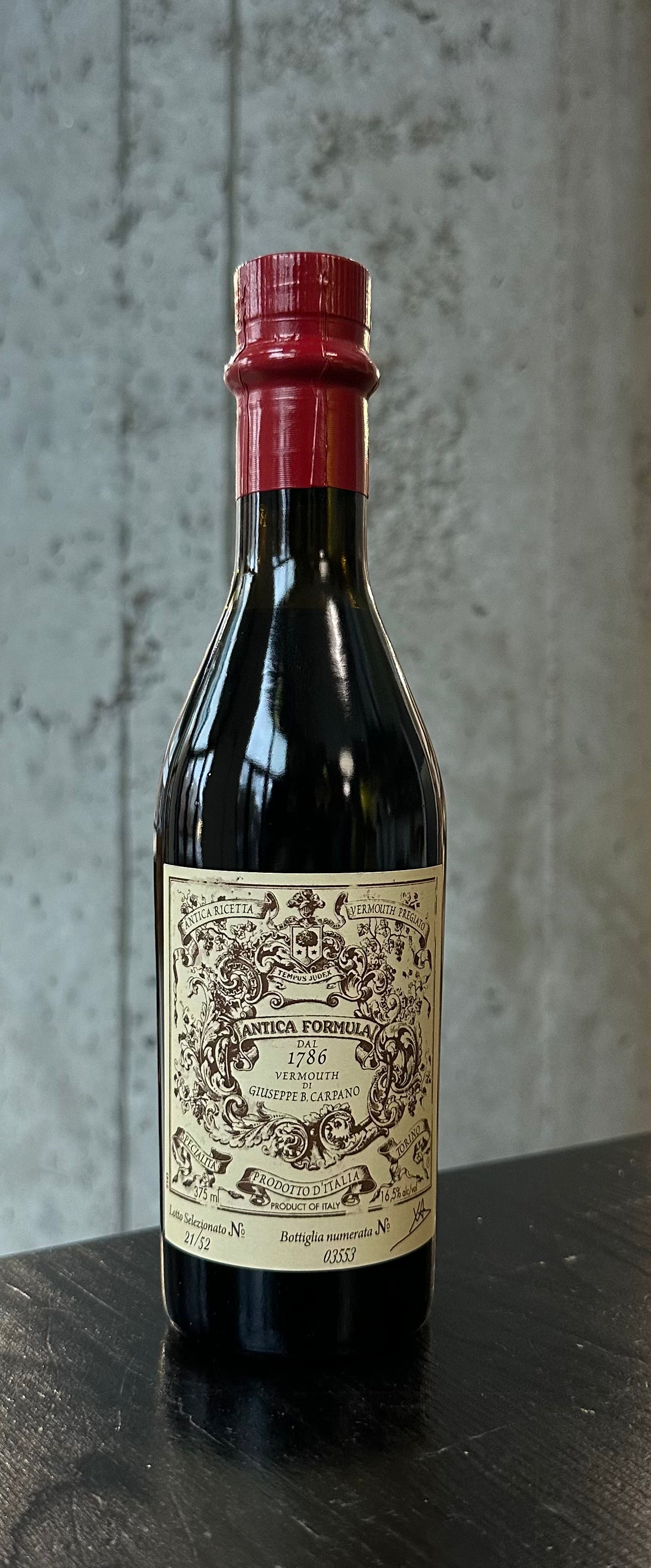 Carpano Antica Vermouth (375ml)