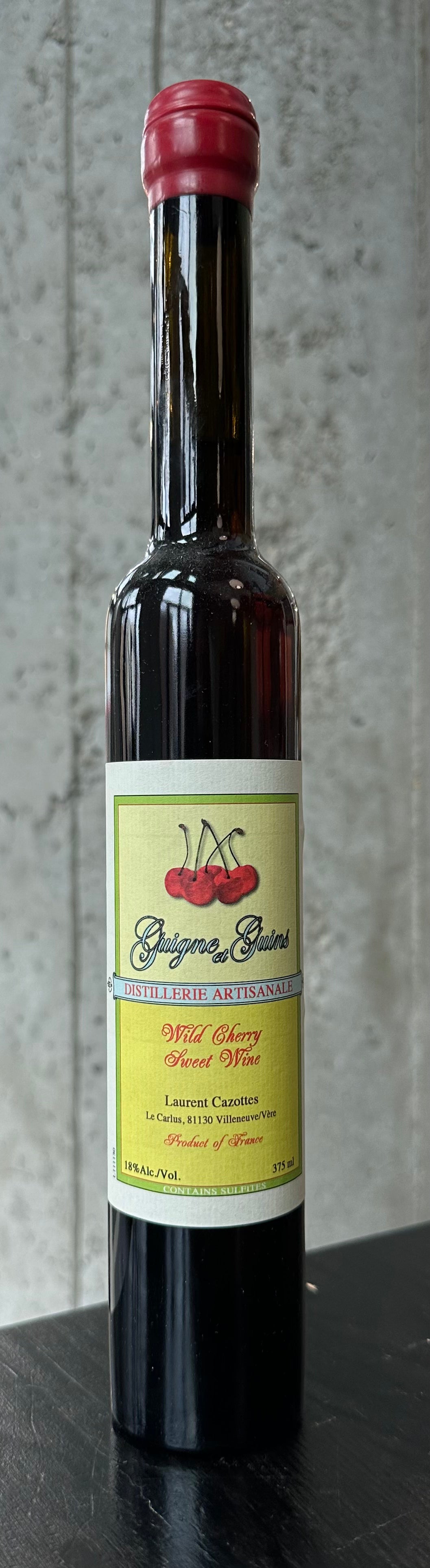 Laurent Cazottes "Guigne et Guins" Wild Cherry Sweet Wine