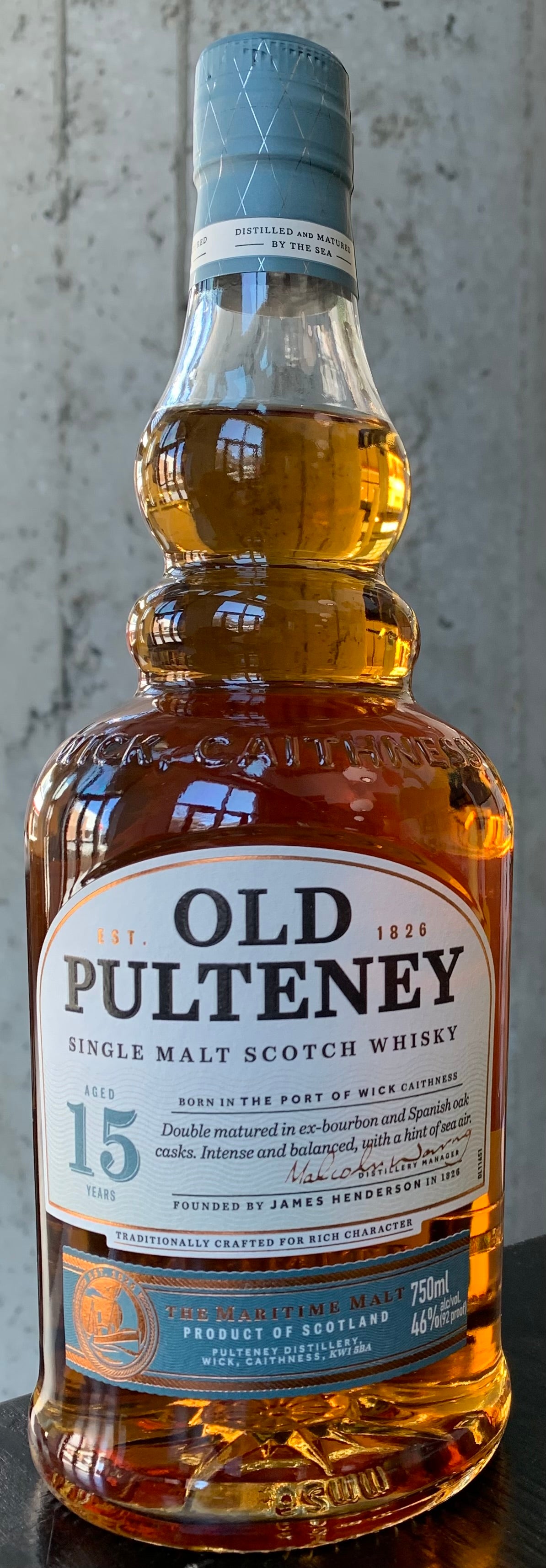 Old Pulteney 15-Year Single Malt Scotch