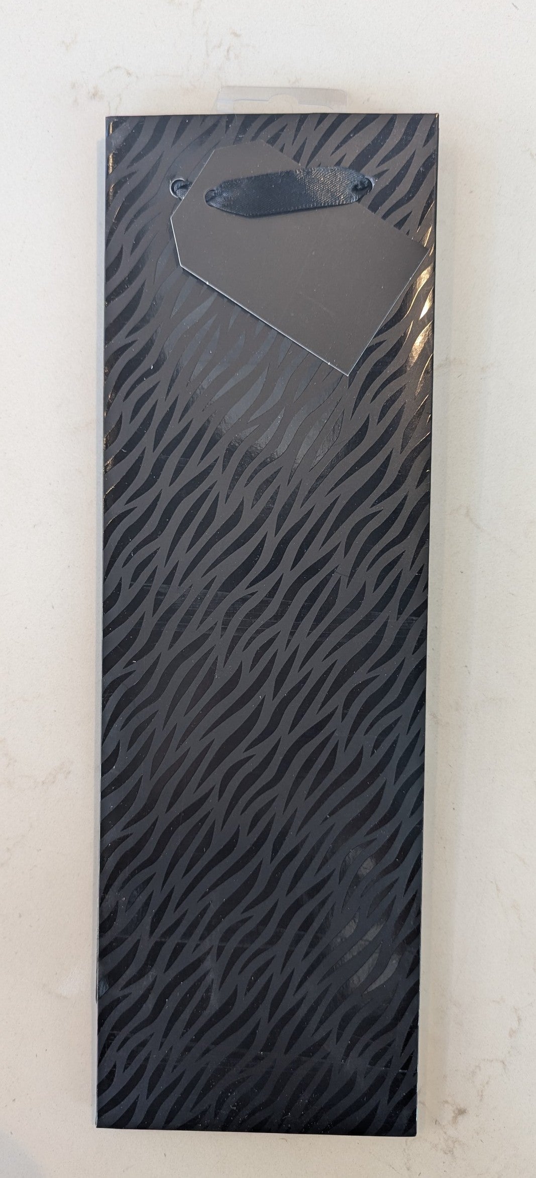 Gift Bag—Black Zebra