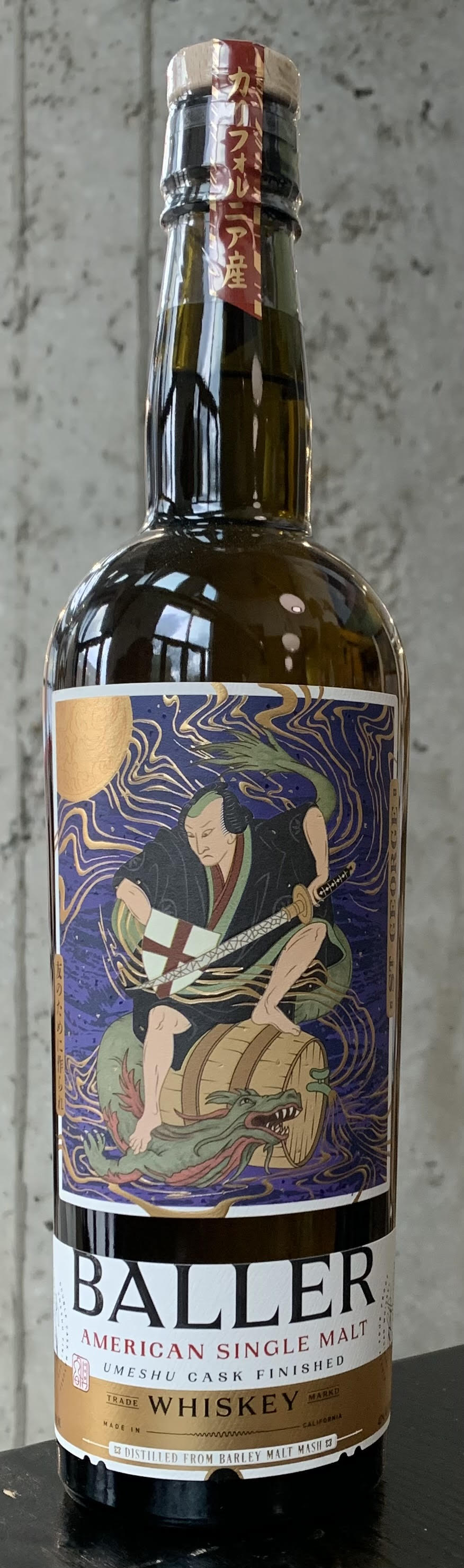 St. George Spirits "Baller" Single Malt Whiskey