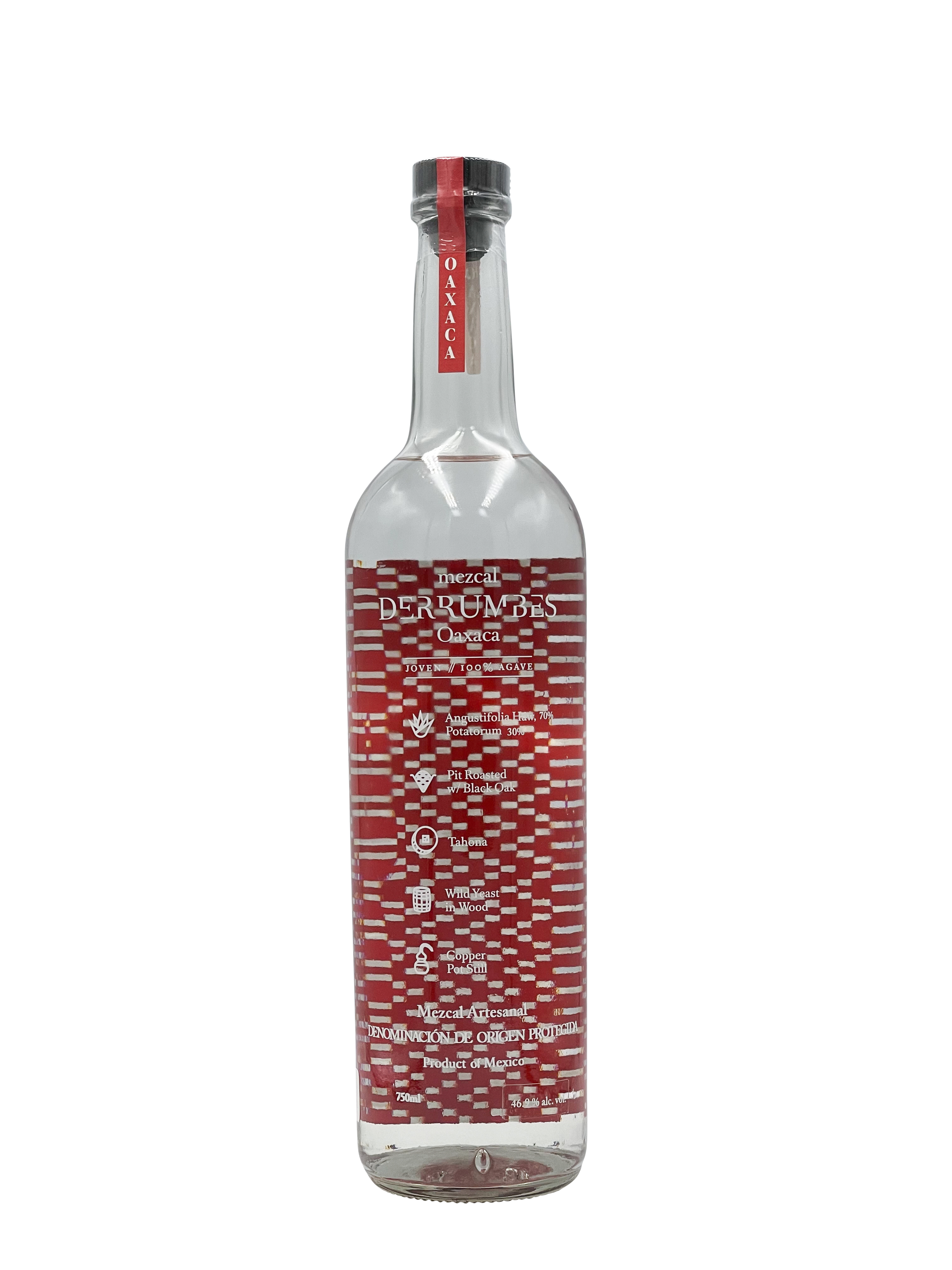 Derrumbes Mezcal "Espadín/Tobala" (Red Label), Oaxaca