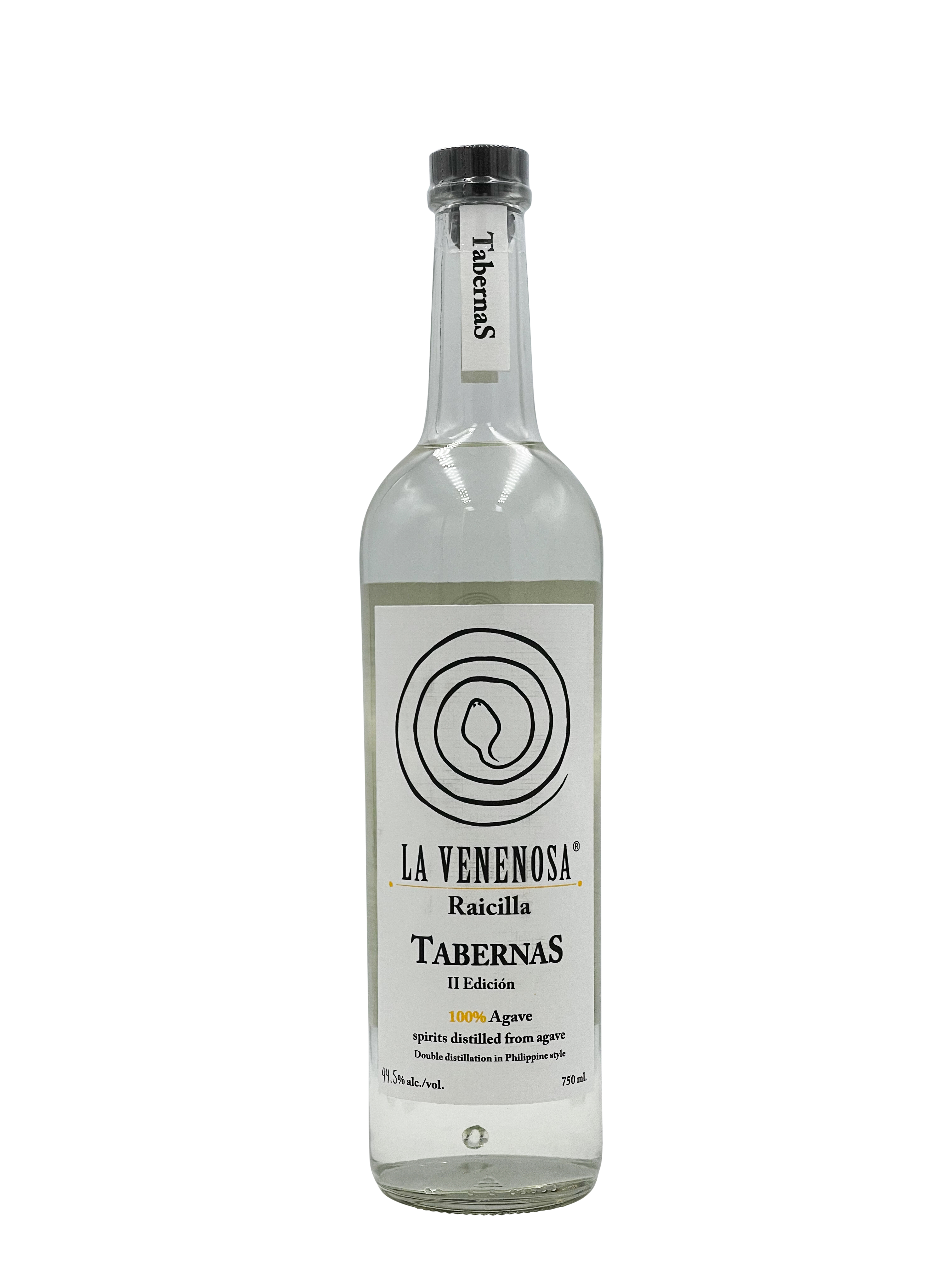 La Venenosa Raicilla "Tabernas- III Edición" (white label)